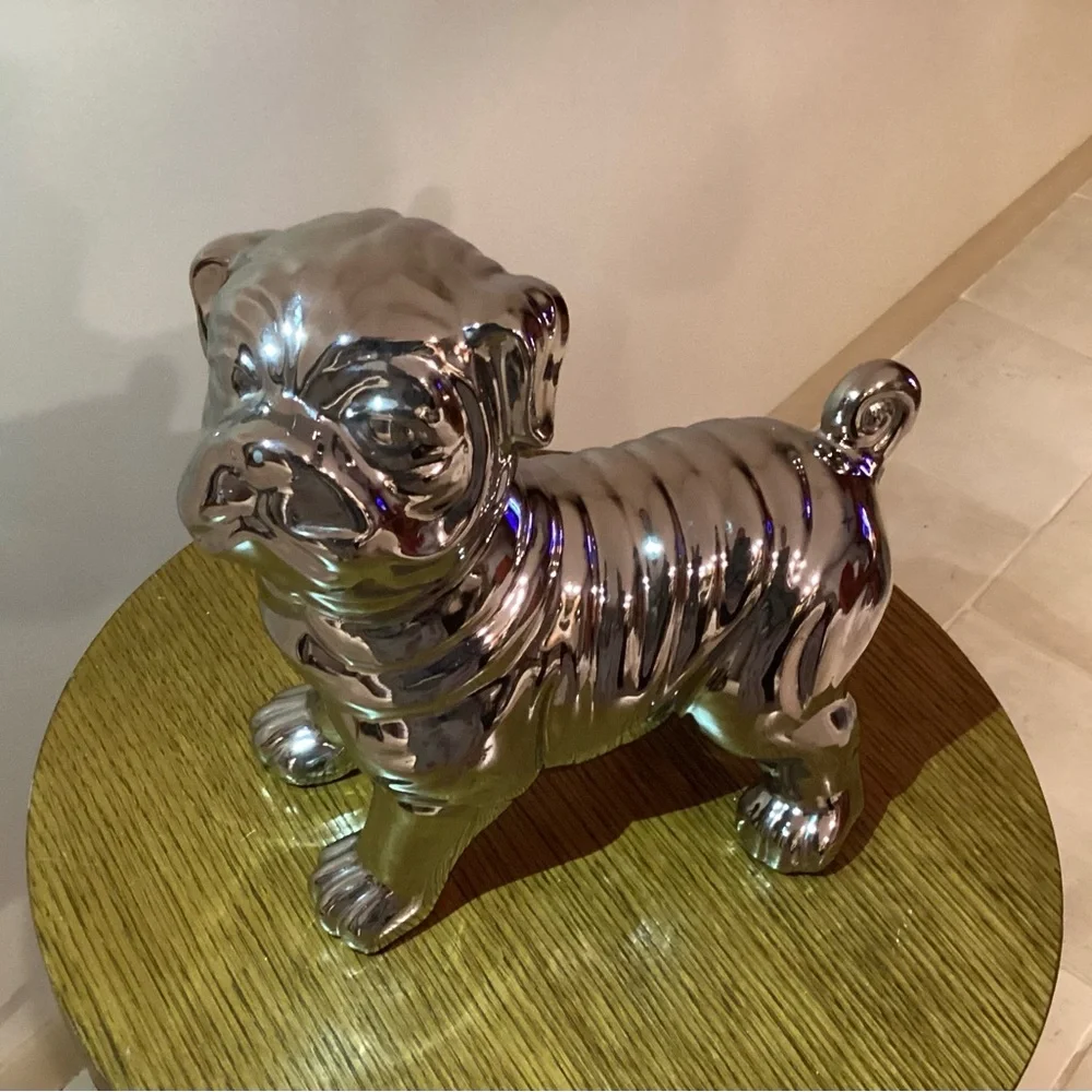 Z Gallarie Chrome Pug Dog